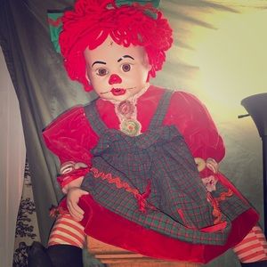 Raggedy Ann and Andy vintage dolls